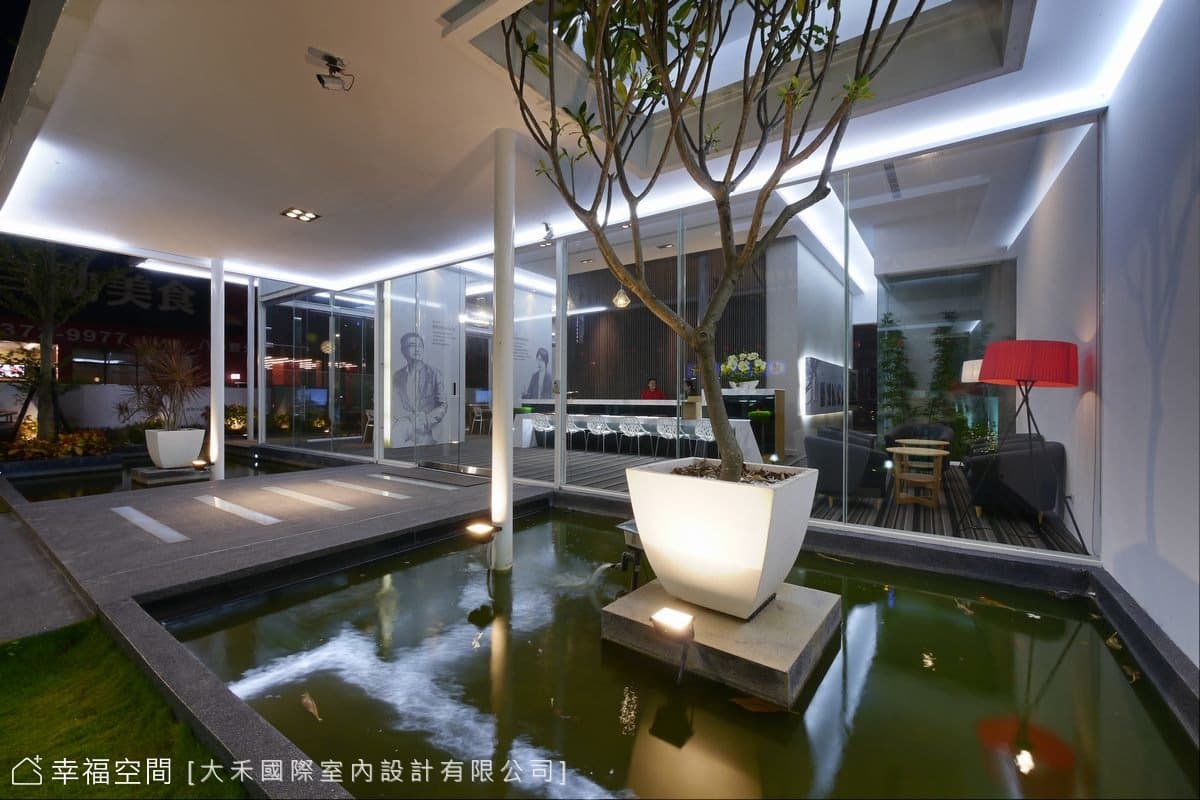 綠水造景
