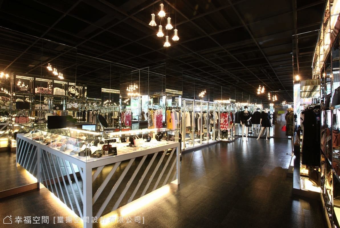 櫃台與精品展示
