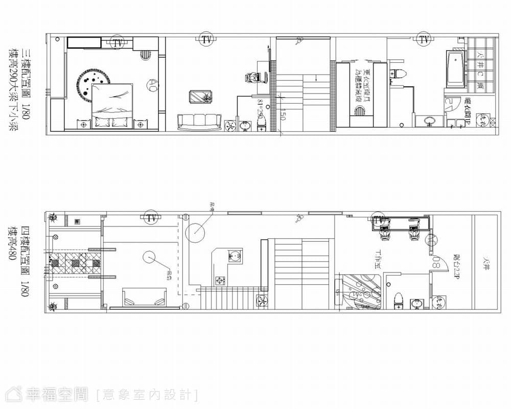 3&4F 平面配置圖