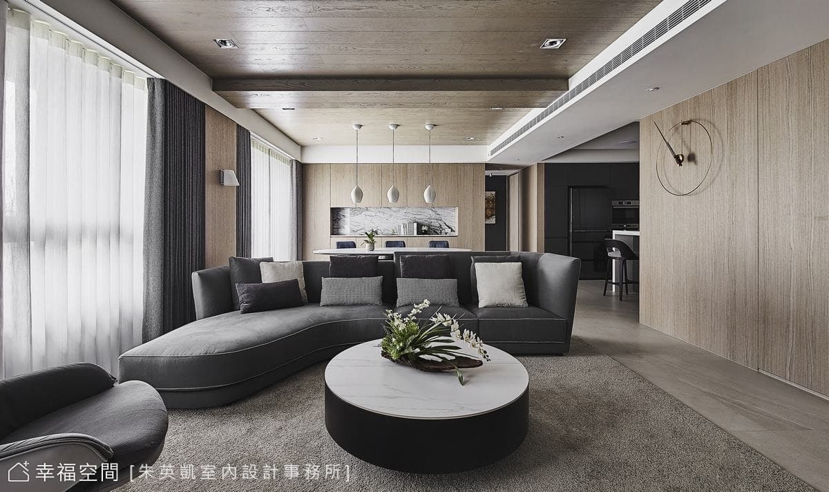 引景入室，打造如詩的療癒空間｜現代風｜40坪｜3房、2廳、2衛、儲藏室