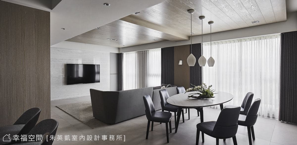 引景入室，打造如詩的療癒空間｜現代風｜40坪｜3房、2廳、2衛、儲藏室