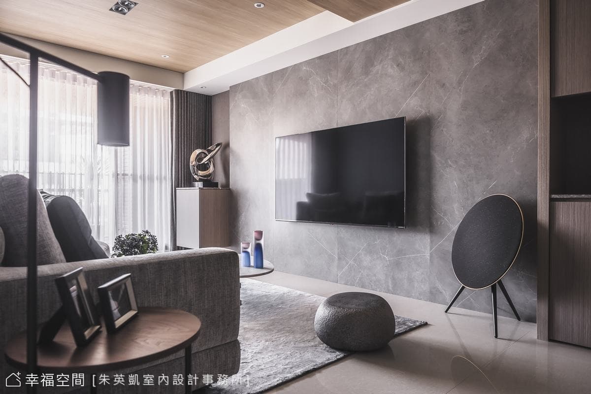 徜徉在光感空間的幸福｜現代風｜28坪｜3房、2廳、2衛