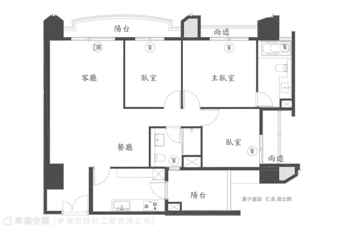 原始平面圖
