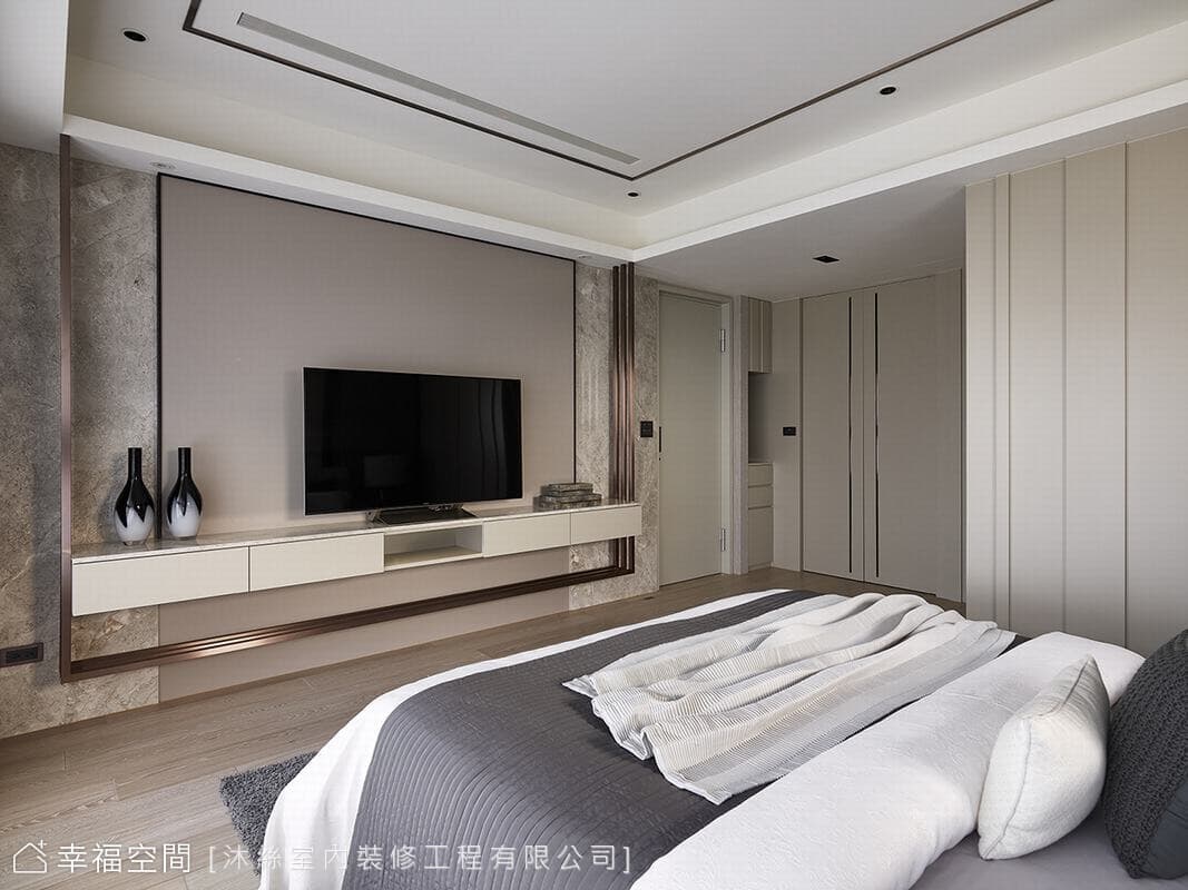 主臥電視牆
