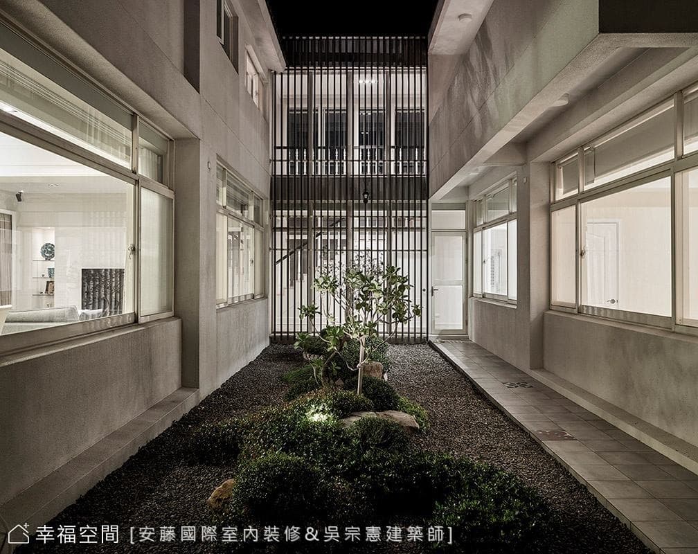 雙面採光
