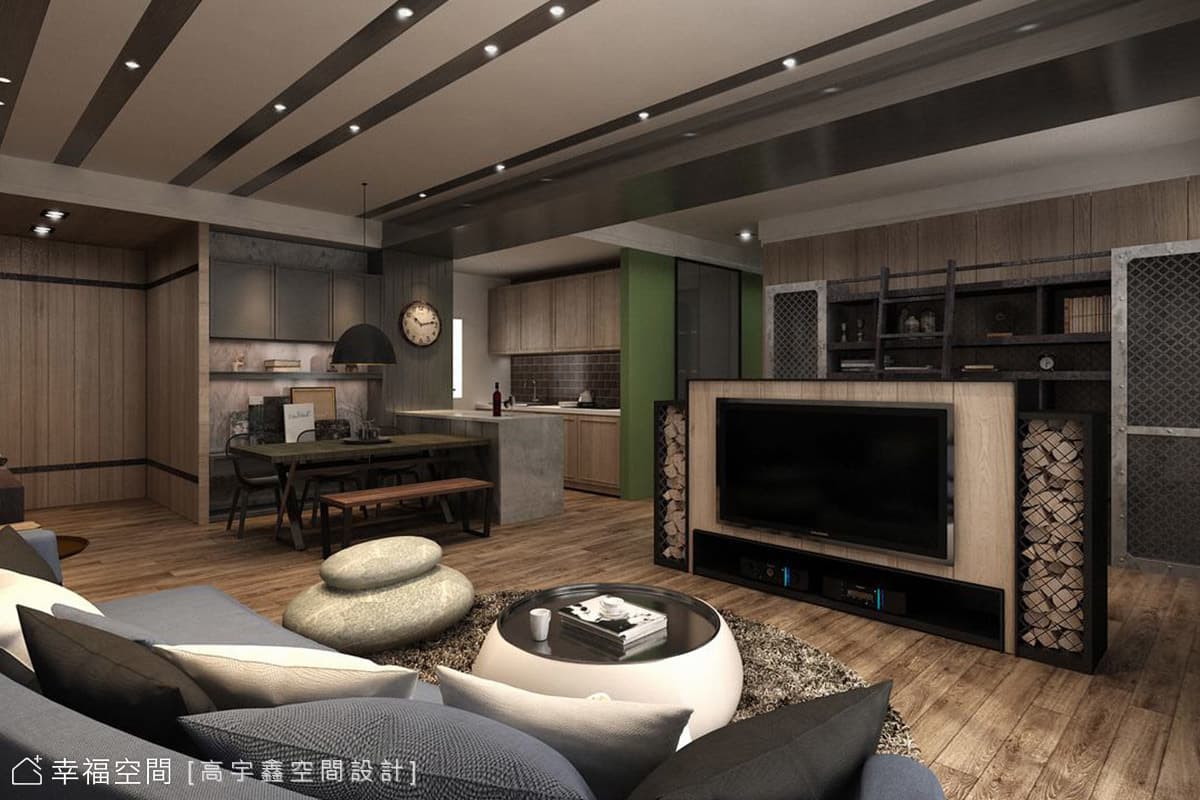 老屋蛻變 以細膩質感呈現美式Loft風