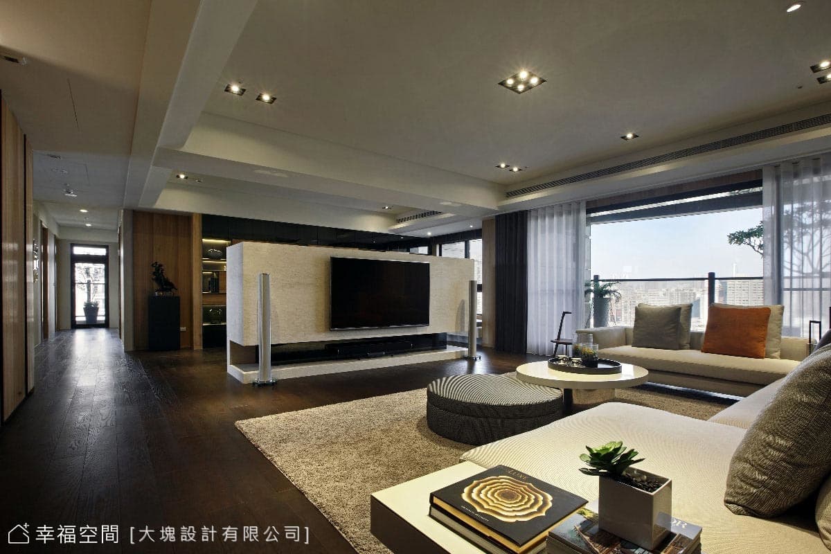 電視牆隔間