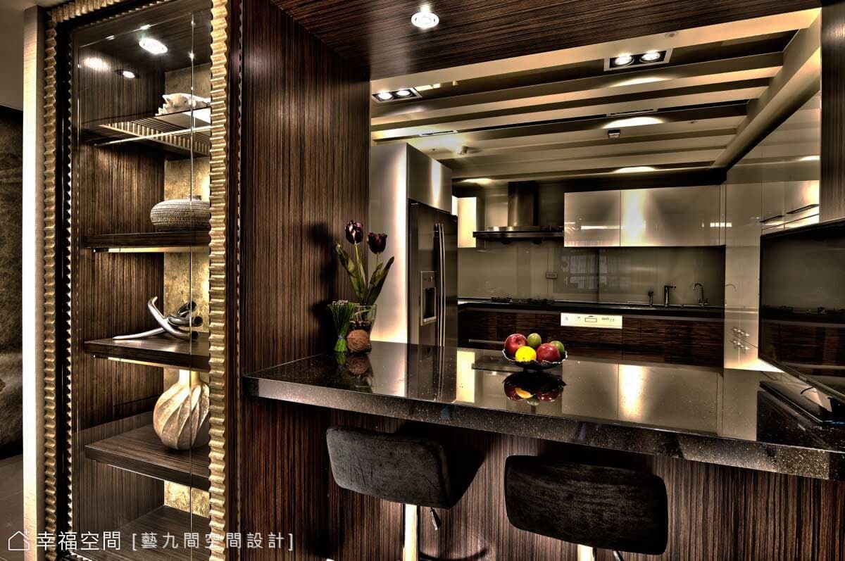 餐吧與展示櫃