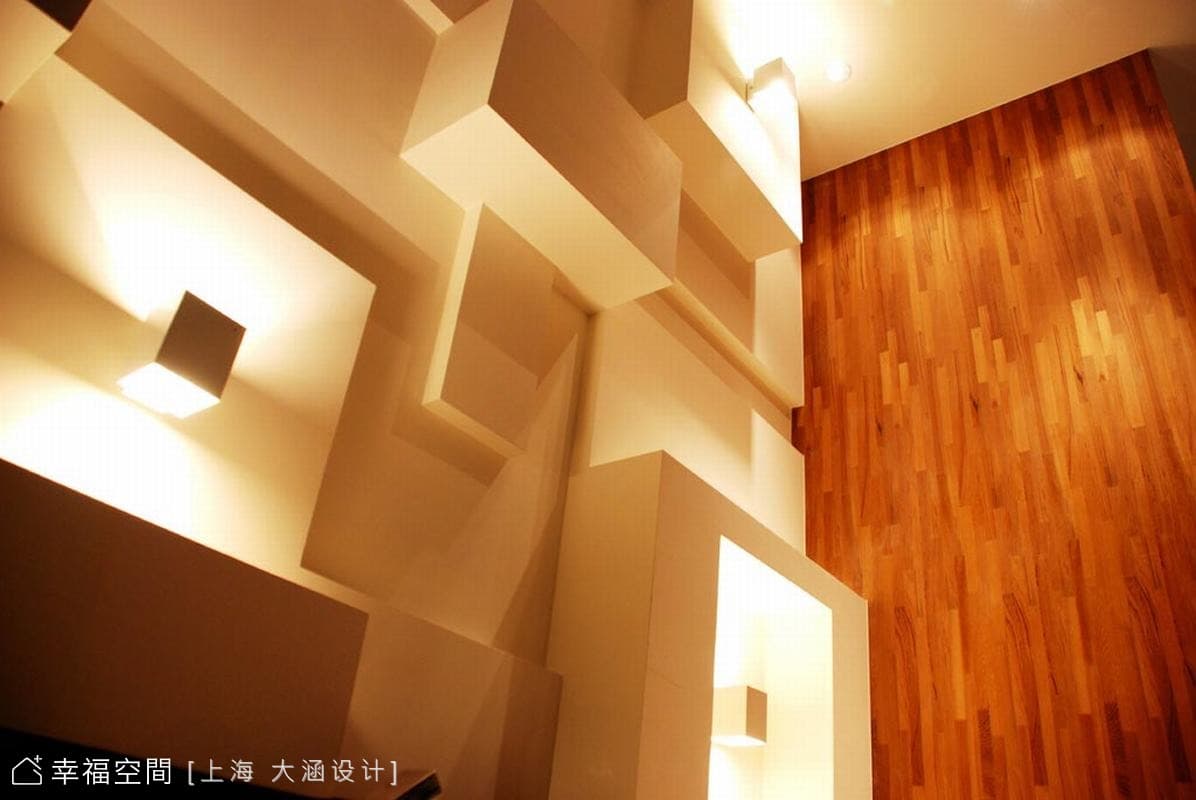 樓梯造型牆