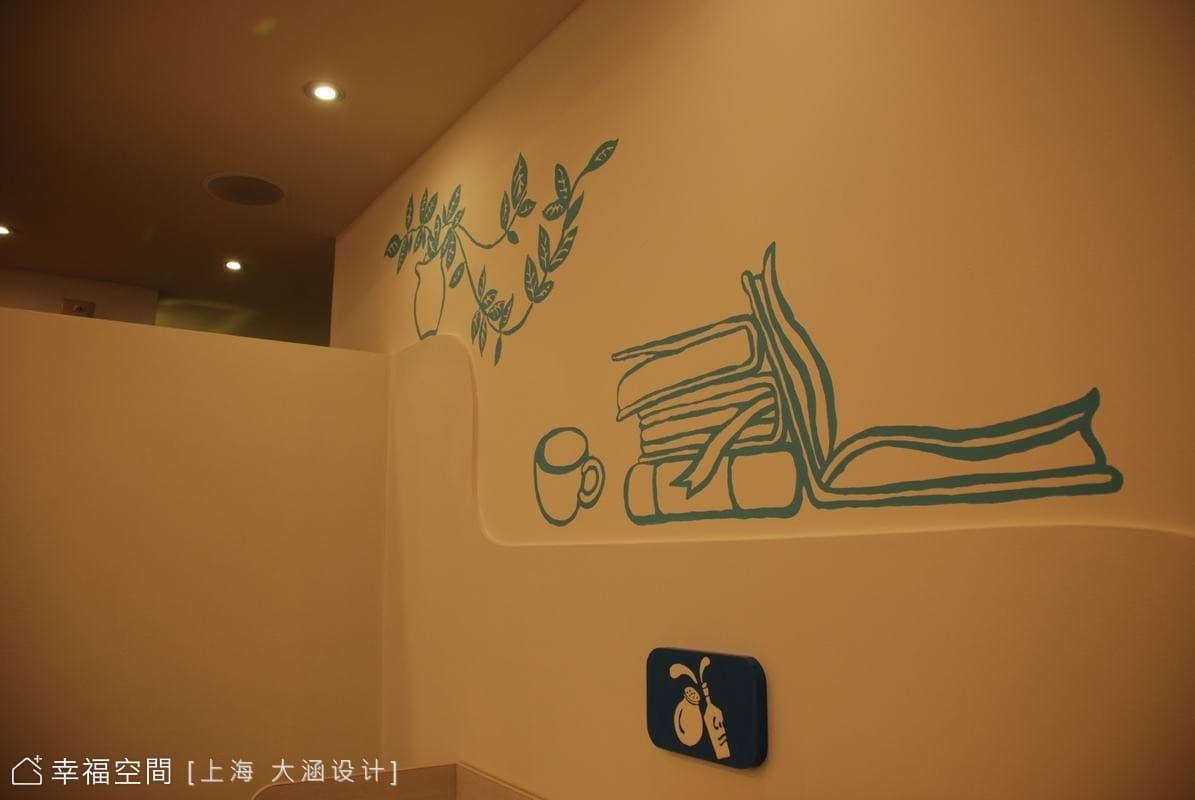 手繪的可愛景致