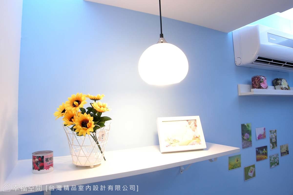 流理台上的小吊燈