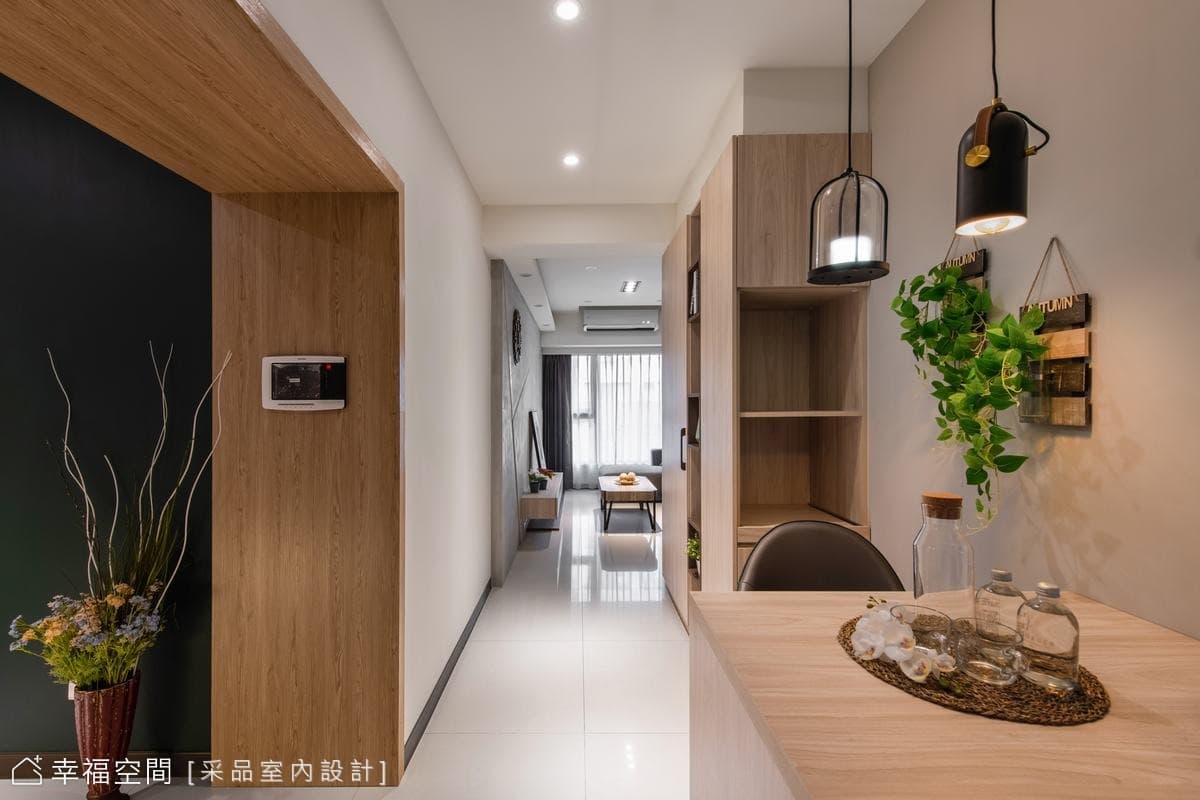 光線流通的廊道