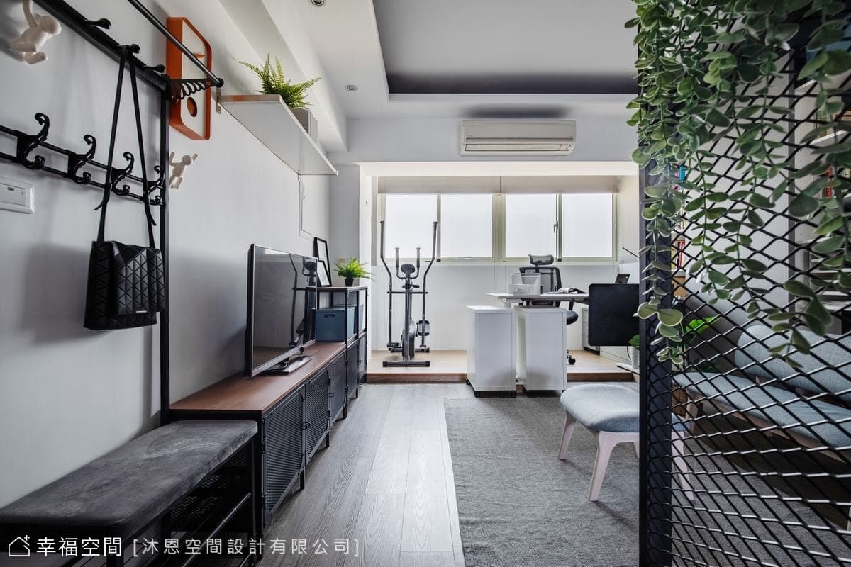 當工業風遇上現代感 成就老屋翻新的美好｜20坪｜3房、2廳、2衛