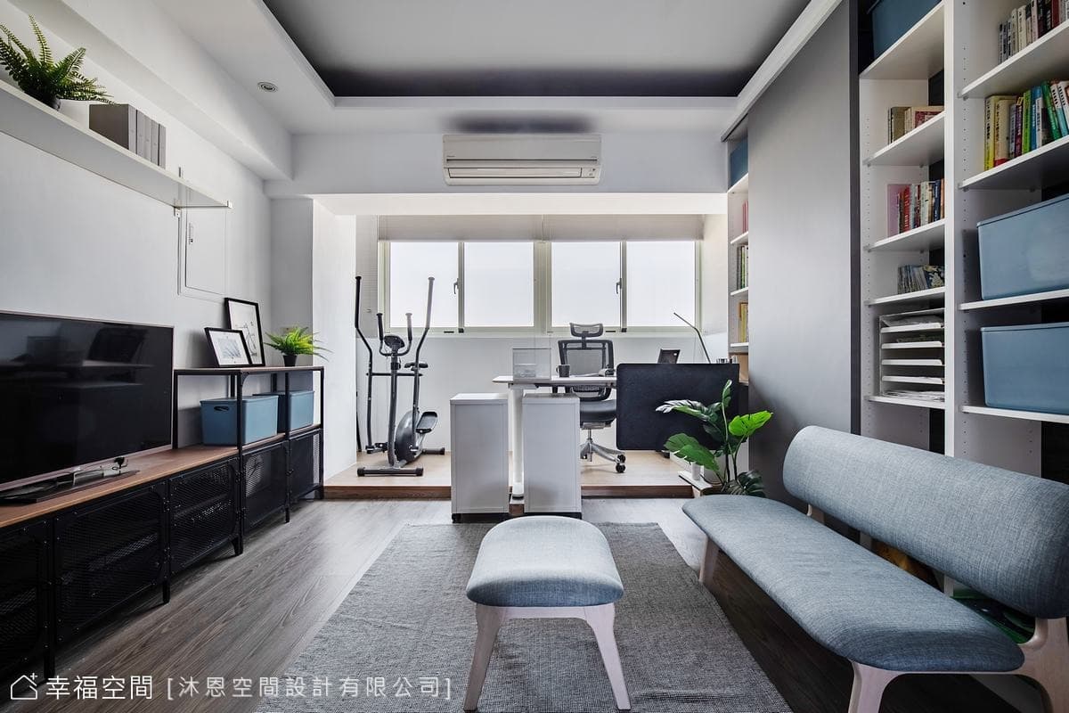當工業風遇上現代感 成就老屋翻新的美好｜20坪｜3房、2廳、2衛