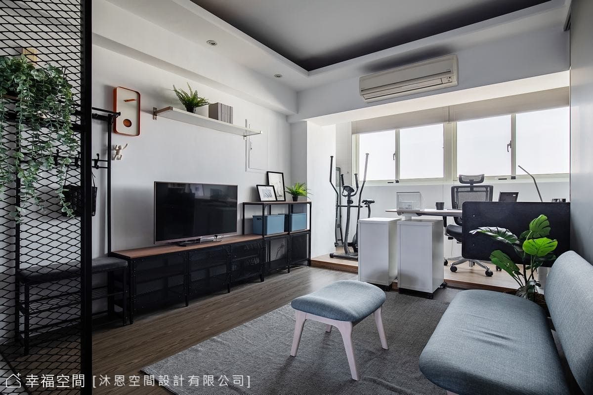 當工業風遇上現代感 成就老屋翻新的美好｜20坪｜3房、2廳、2衛