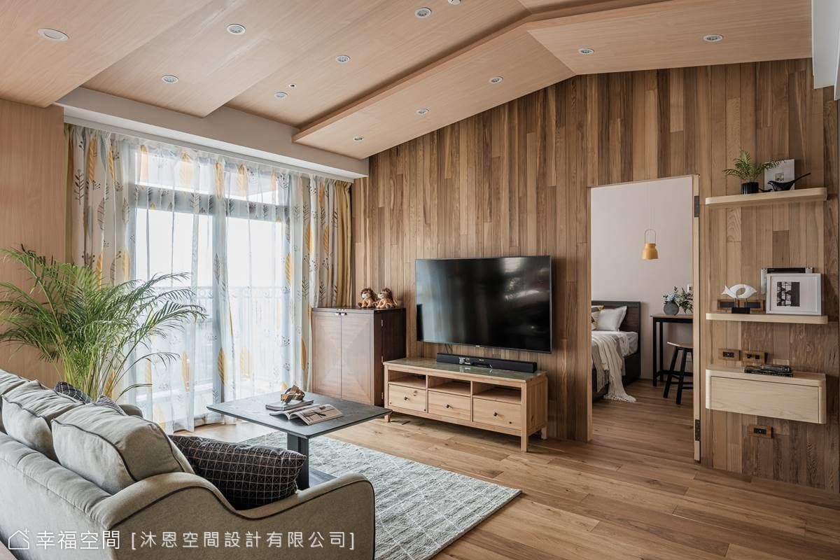 一起住進溫暖小木屋，姊妹倆的森林系之家