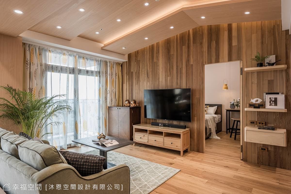 一起住進溫暖小木屋，姊妹倆的森林系之家