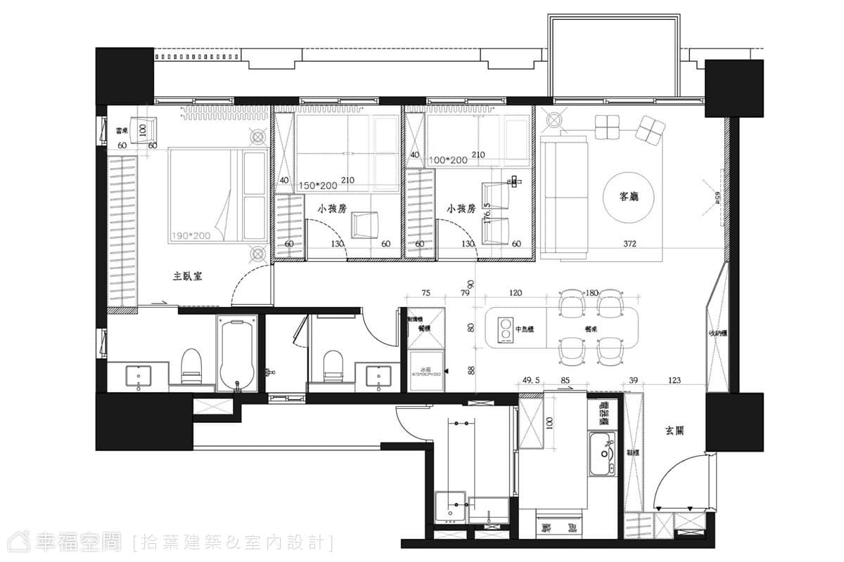 一森青W公館│現代風│24坪