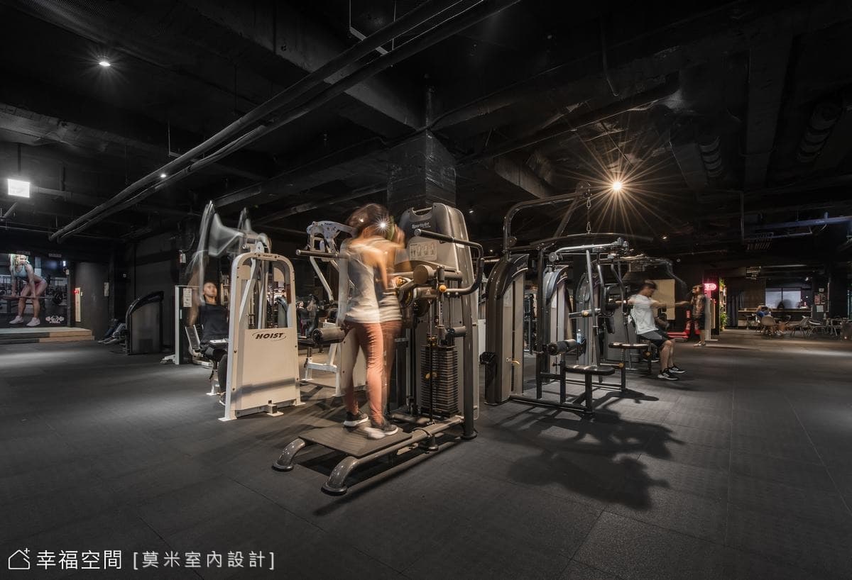 鬥犬健身工廠｜工業風｜300坪