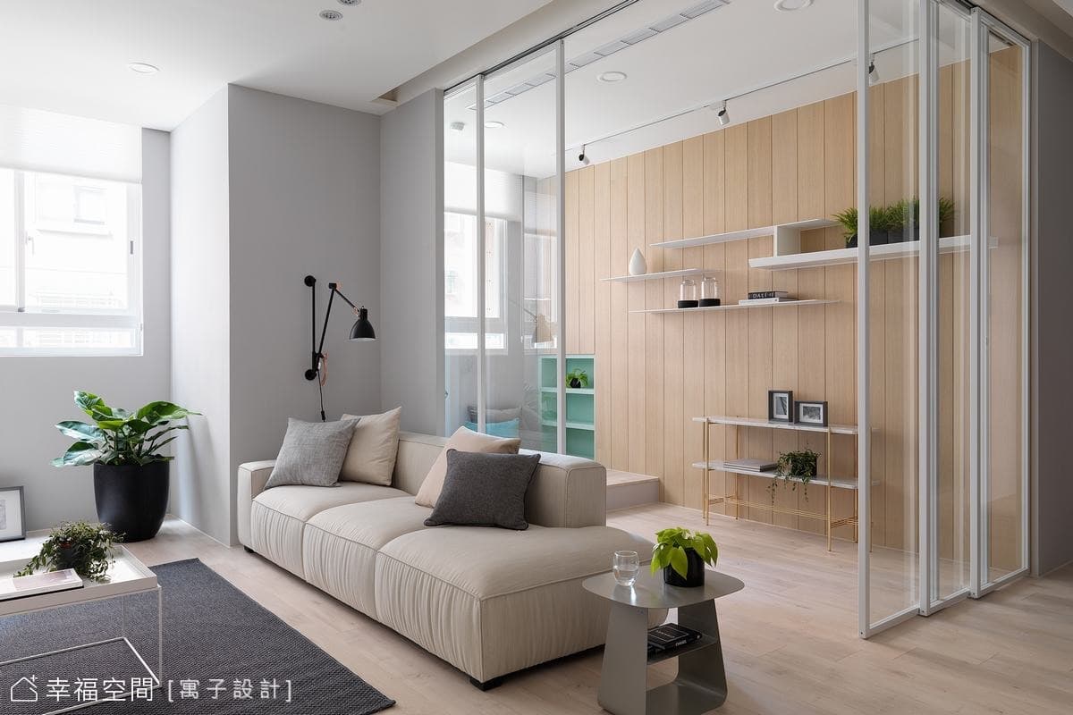 揮灑自如的客廳美學
