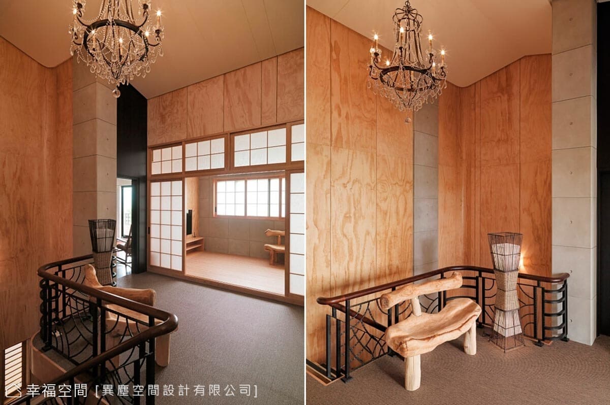 梯間與起居室