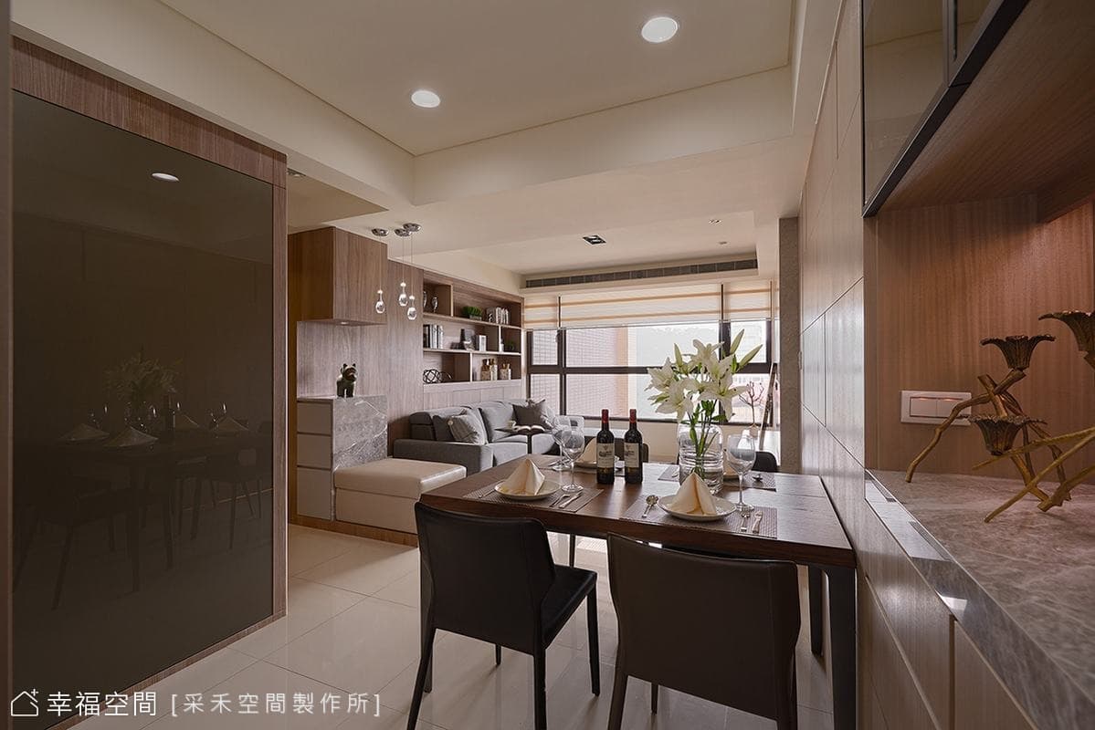 烤玻壁面