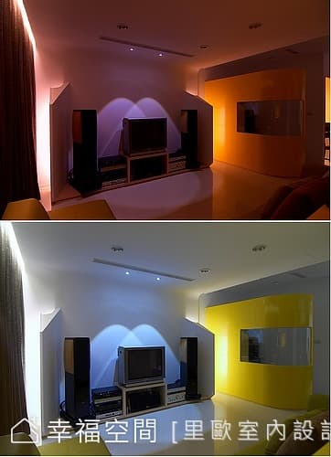 充滿LOUNGE風格的客廳主題