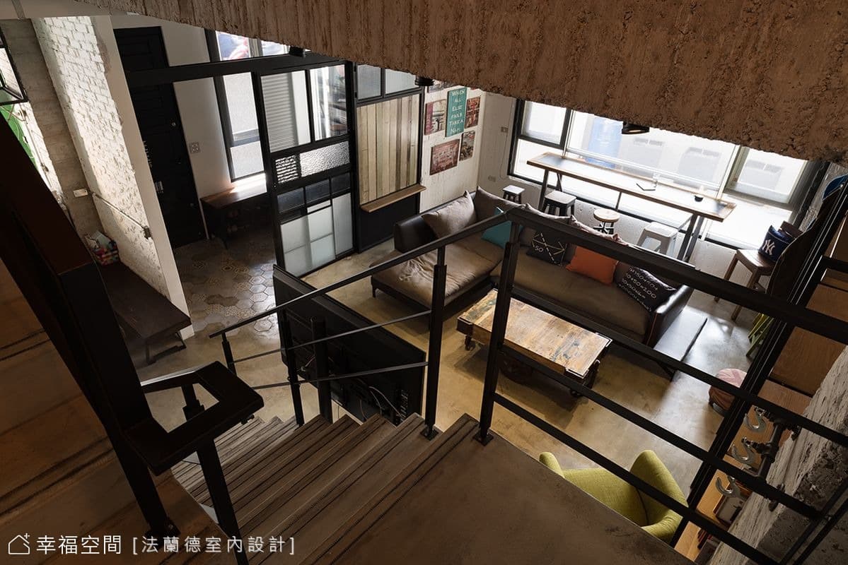 原味Loft工業風 一家的幸福日常