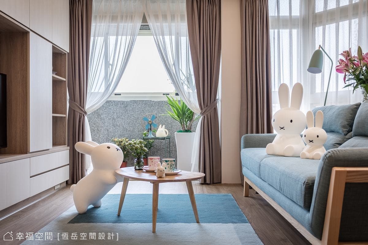北歐日式就是愛米飛兔 童趣生活溫馨宅
