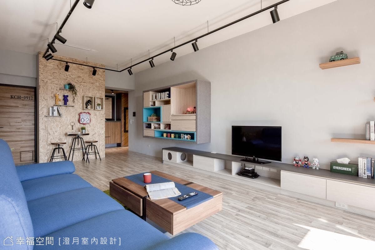 明亮和諧的空間美學