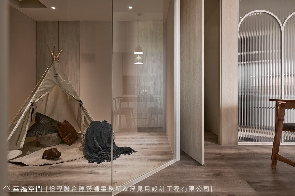 童趣溫馨生活 格局微整健康宅｜北歐風