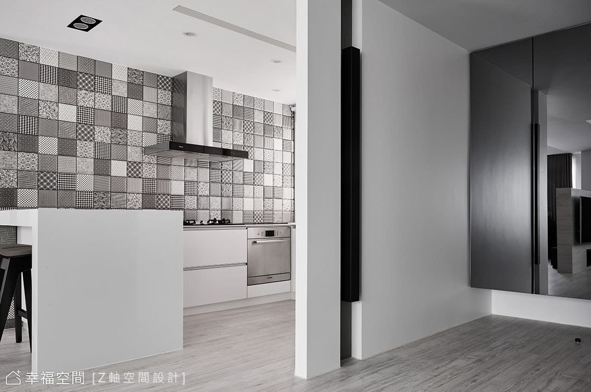 灰階下的純白系 型塑現代人文宅邸