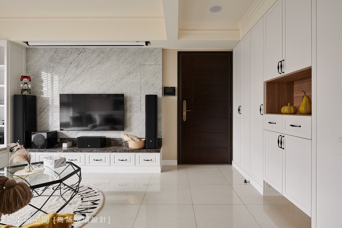 整合鄉村元素 營造日常的暖馨溫度｜30坪｜3+1 房、2廳、2衛