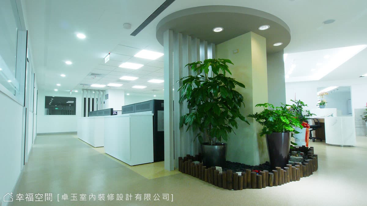 白淨有機的減壓辦公室 傳產公司大變身