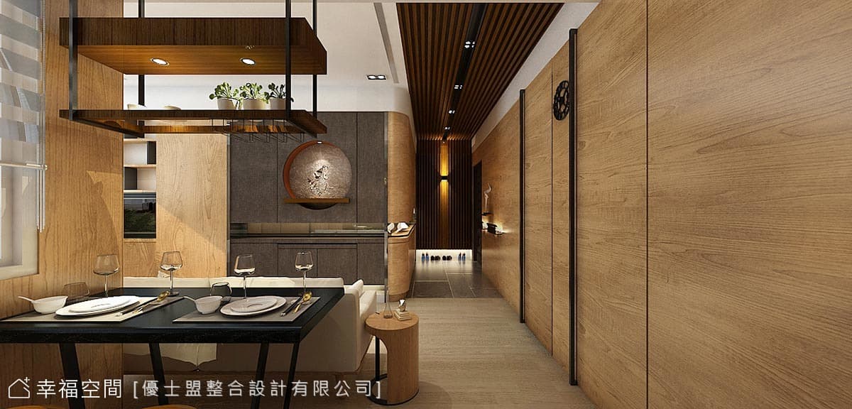 廊道天花
