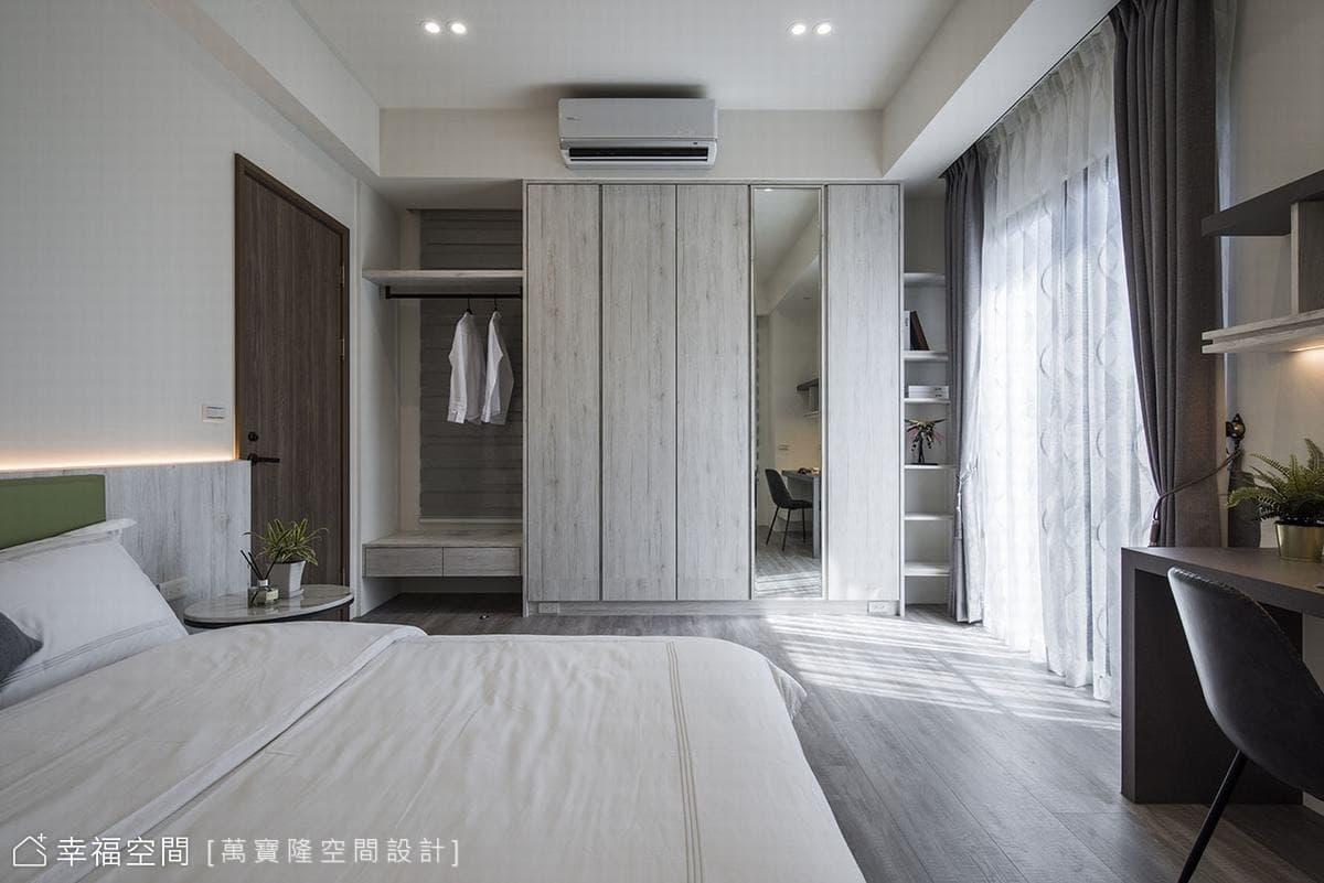 描繪光影軌跡 譜寫清新現代居｜50坪