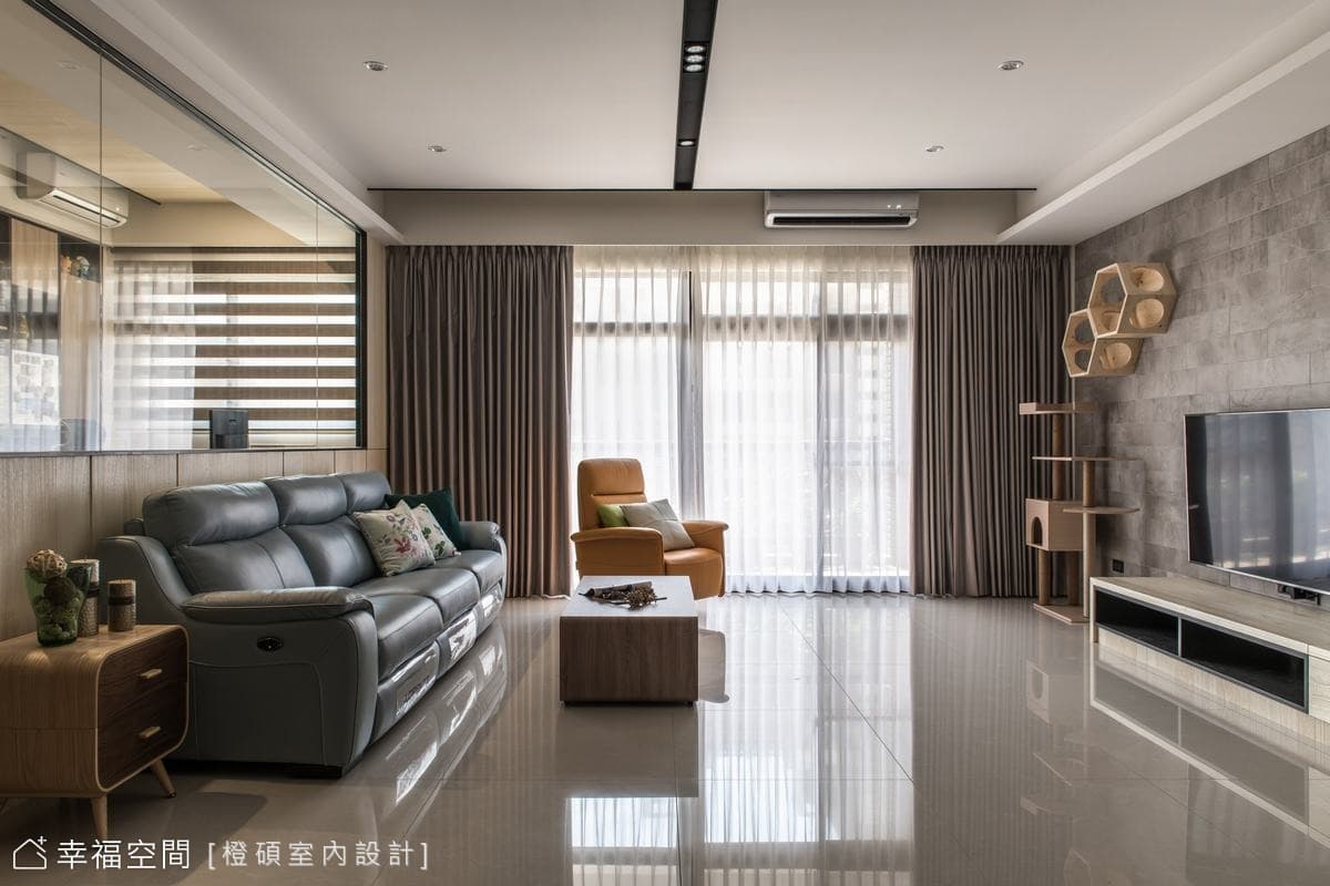 引光入景，構築人貓共享私宅