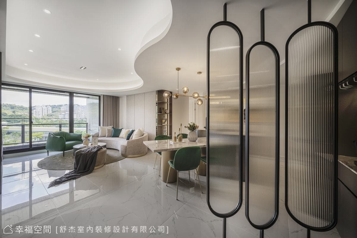 時尚優雅 引景入室三房景觀宅│現代風