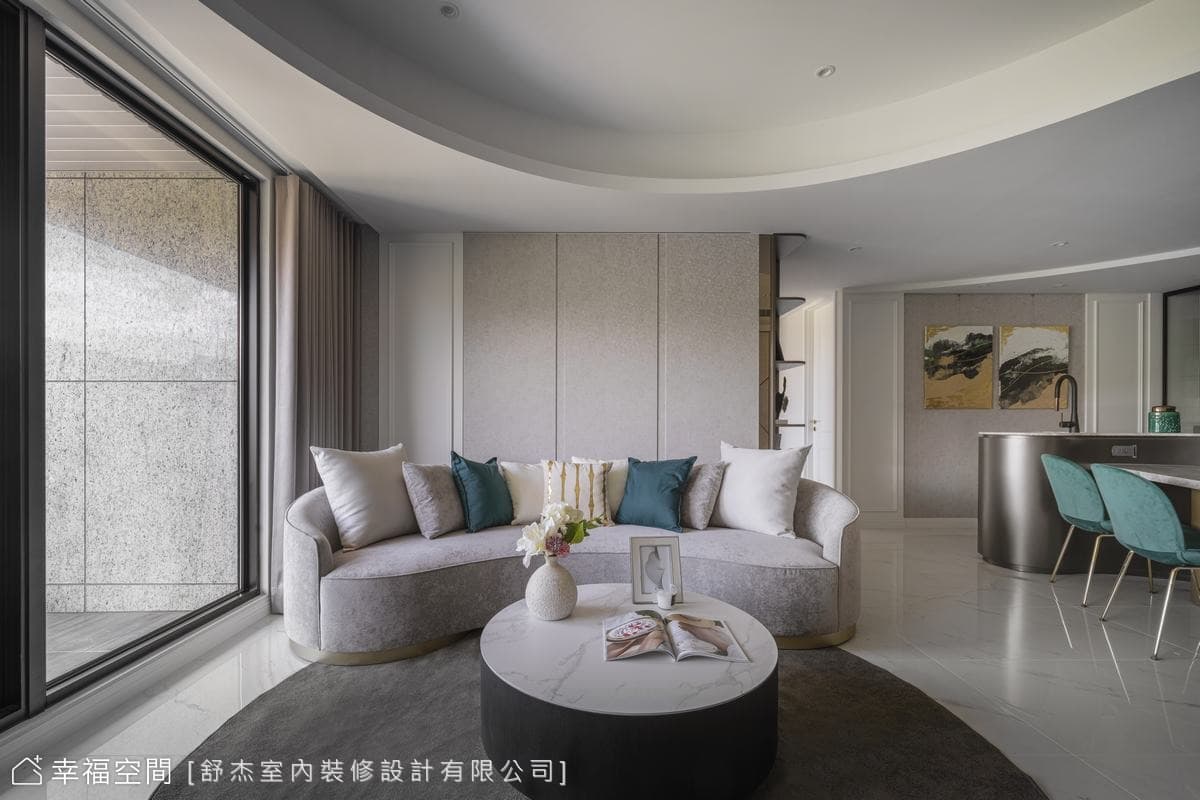 時尚優雅 引景入室三房景觀宅│現代風