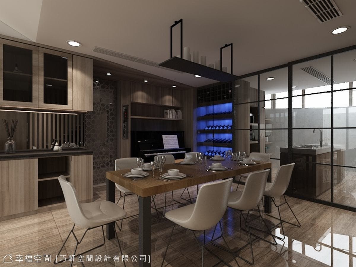 揉入現代時尚品味 構築開闊透天宅｜40坪