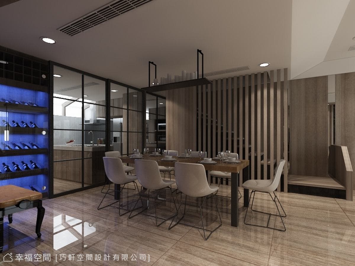 揉入現代時尚品味 構築開闊透天宅｜40坪