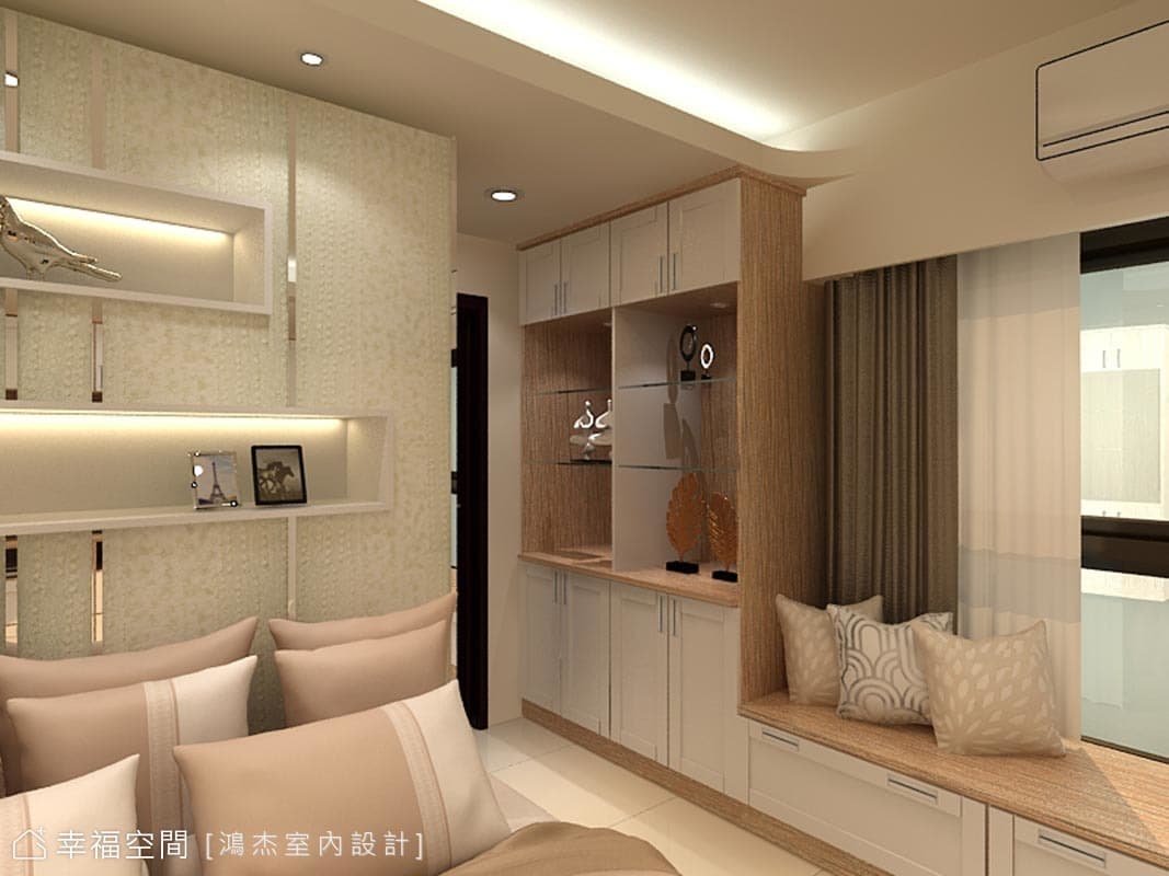 窗邊臥榻