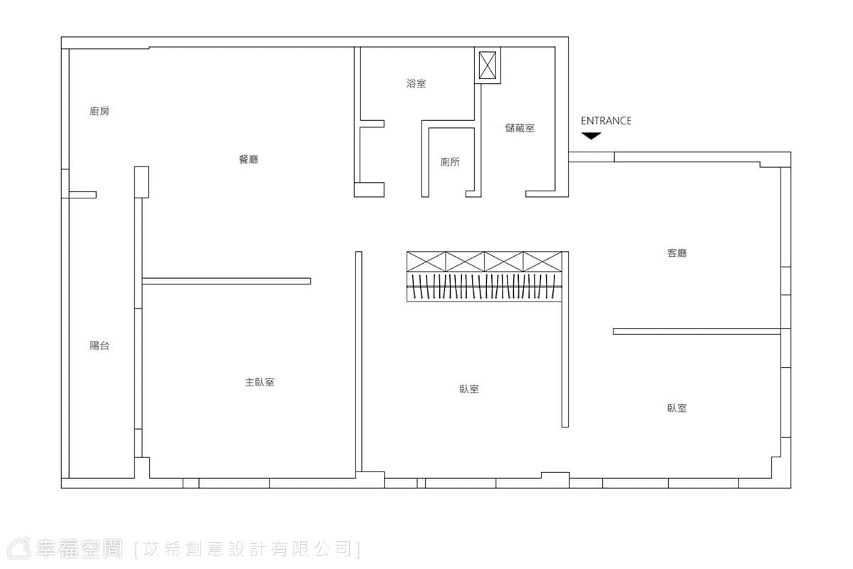 愜意舒適的老宅時光｜北歐風｜34坪｜3房、2廳、2衛