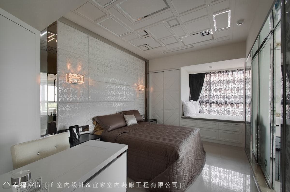 主臥天花造型