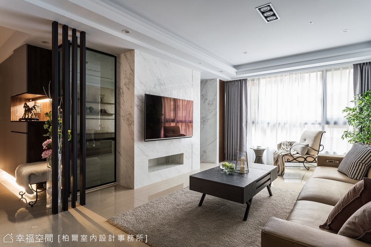 明亮客廳
