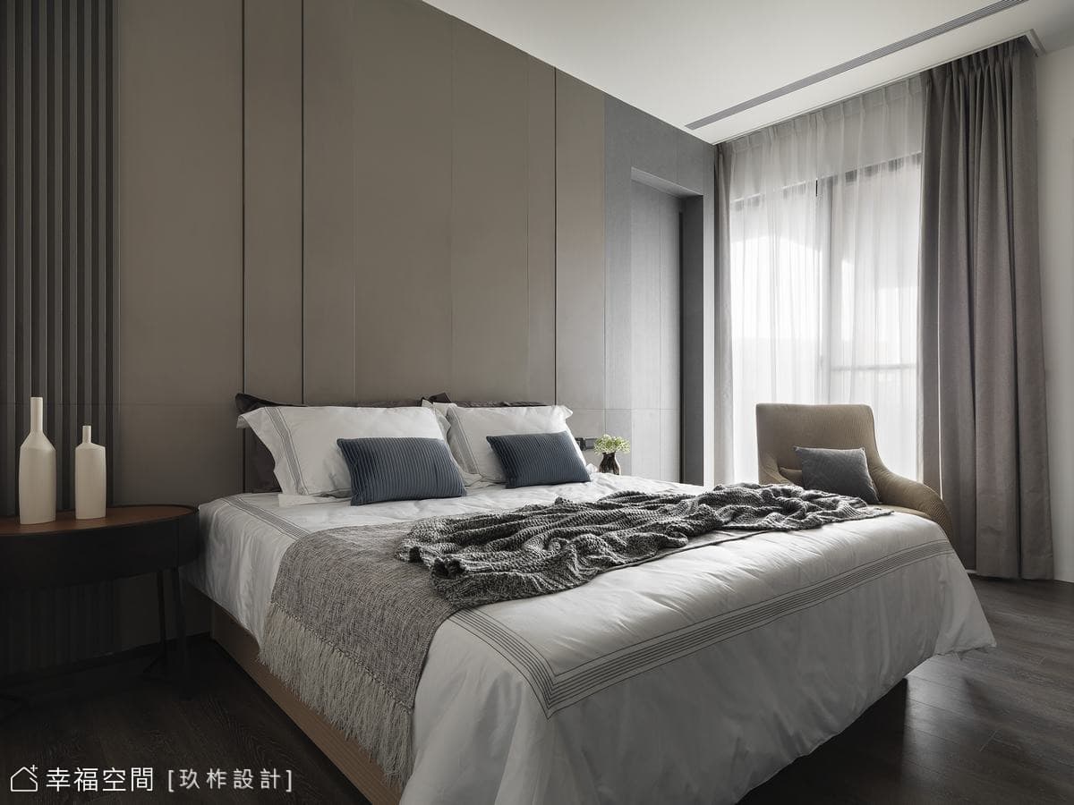 擁抱簡約美學 穩重系成熟韻味｜現代風｜43坪｜3房、2廳、2衛
