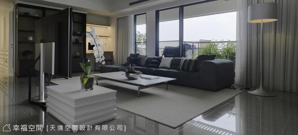 現代與時尚 純白輕古典美宅