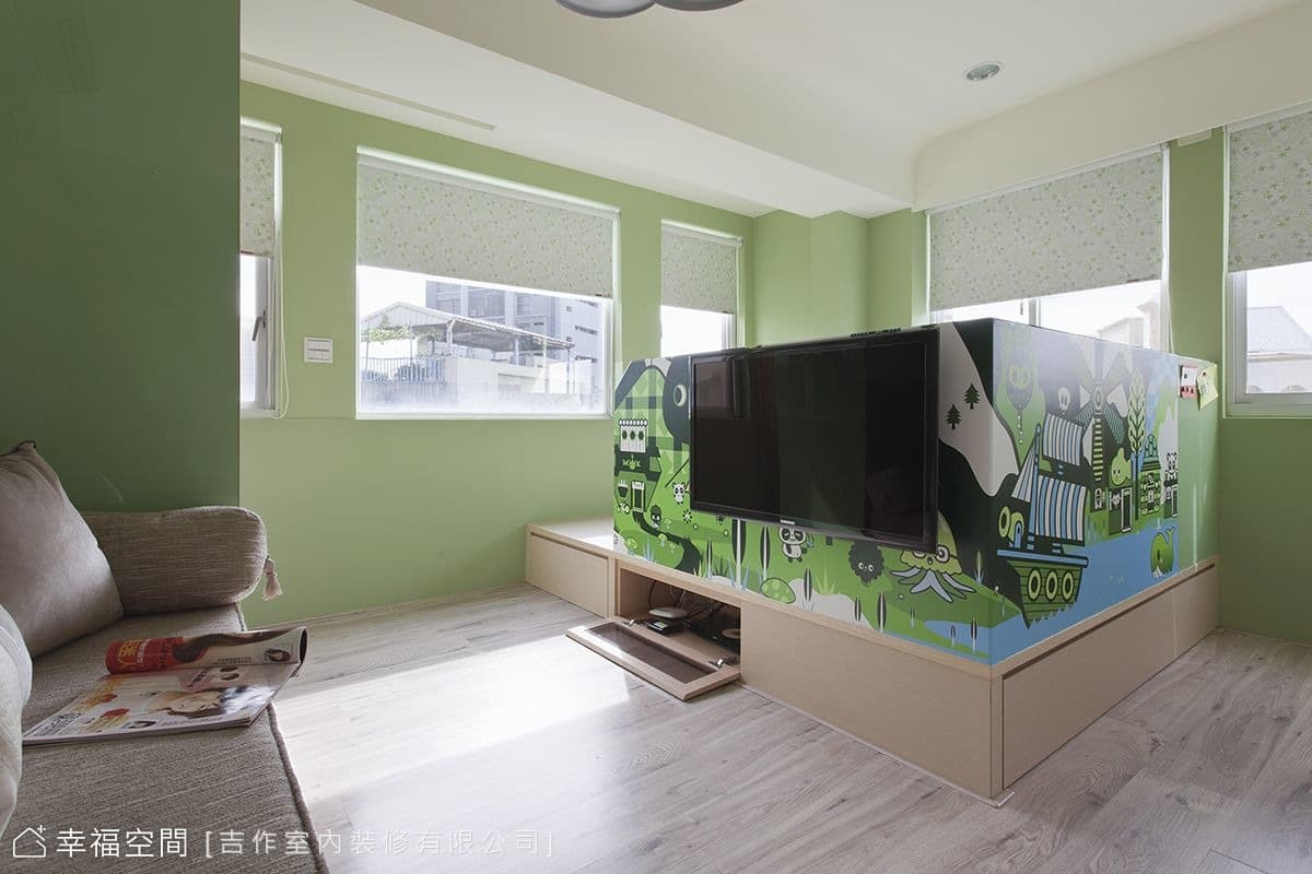 電視背牆
