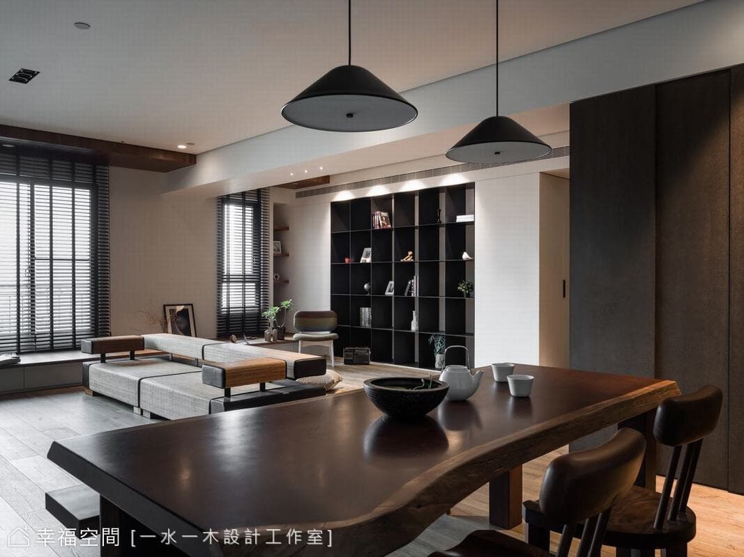 沉穩洗鍊 現代簡約禪風雅居