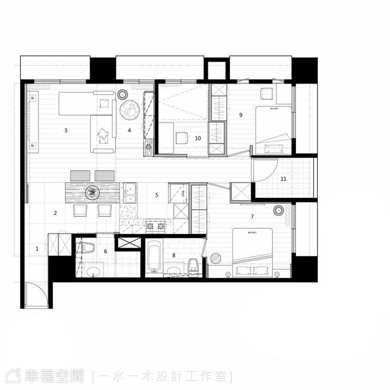 歸於本質 柔美光感舒心宅